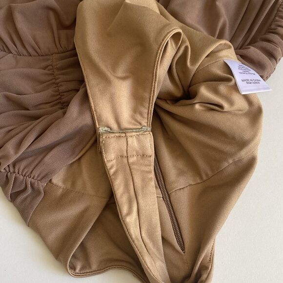 Albany Bodysuit in Taupe Brown Size XS - Picture 16 of 16